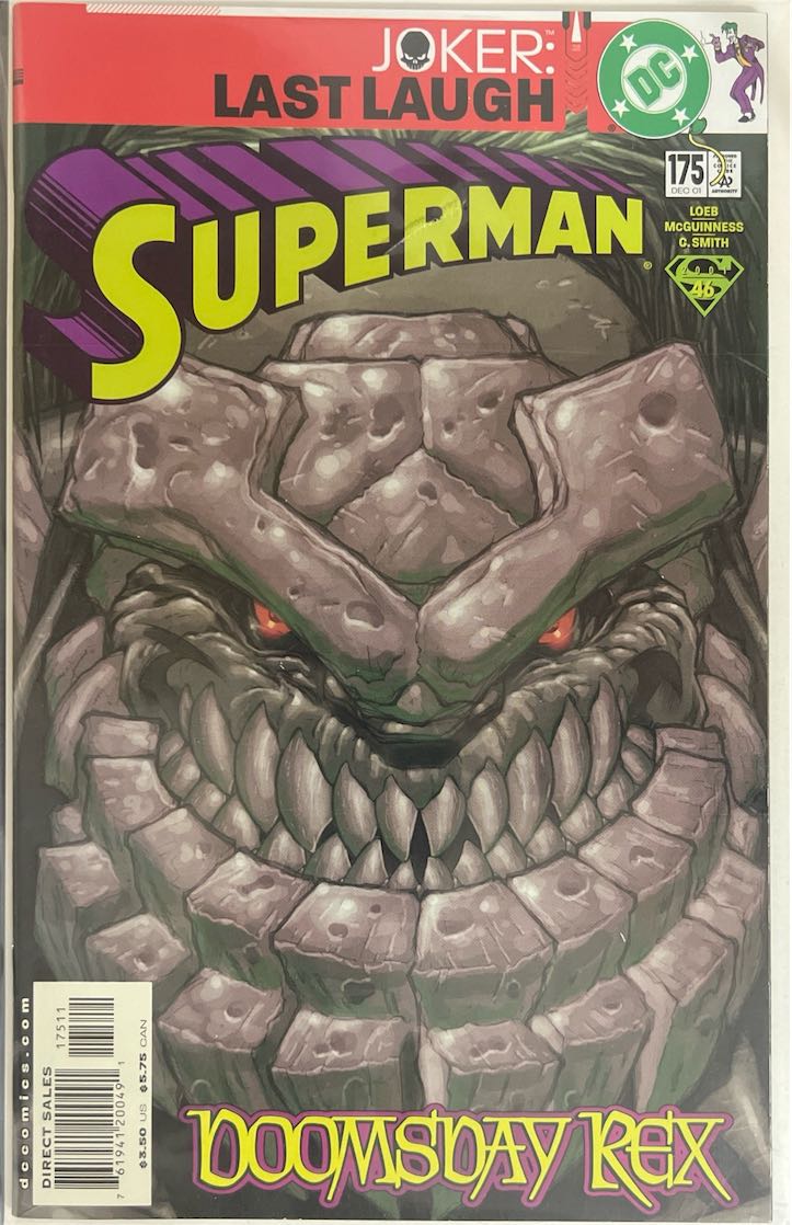 Superman #175, Doomsday Rex (DC Comics, 2001) - Direct Sales