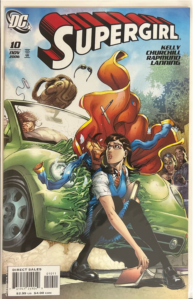 Supergirl, #010, Kelly Churchill Rapmund Lanning (DC Comics, 2006) - Direct Sales