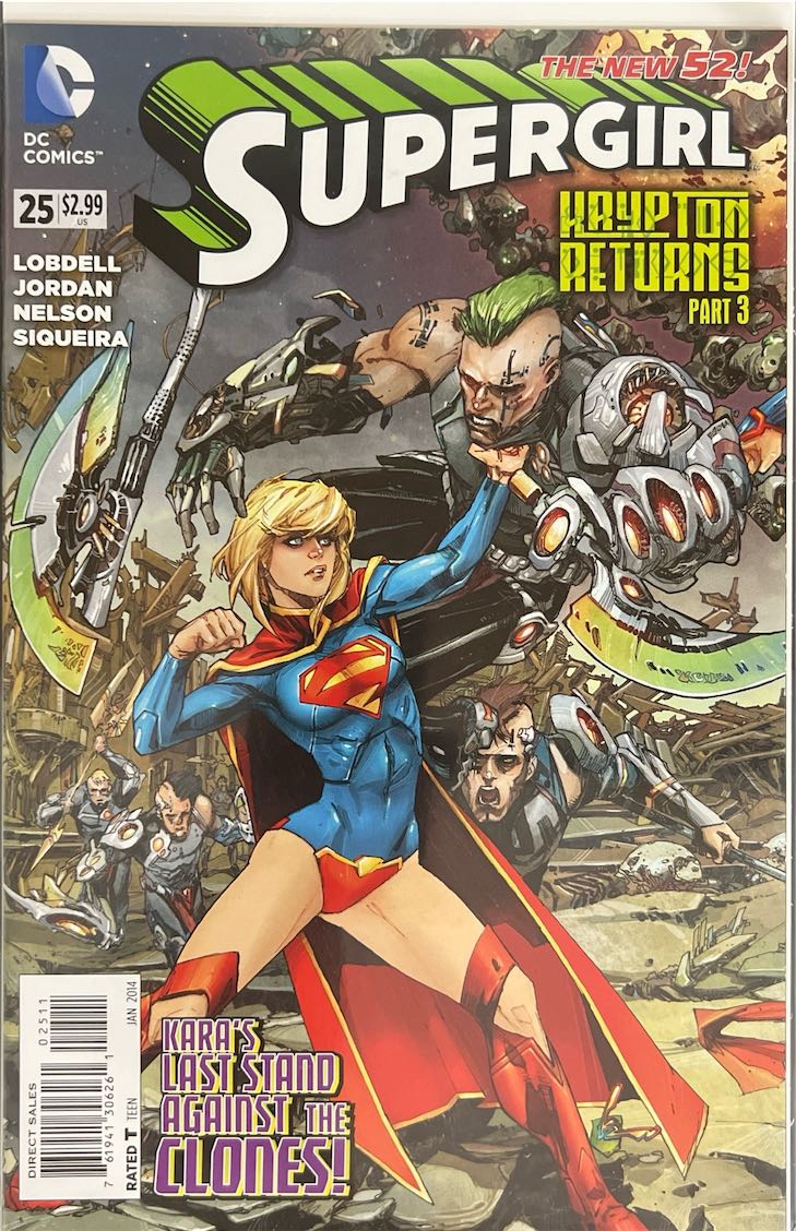 Supergirl, #025, Krypton Returns Part 3 (DC Comics, 2014) - Direct Sales