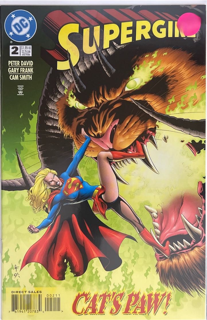 Supergirl, #002, Cat's Paw! (DC, 1996) - Direct Sales