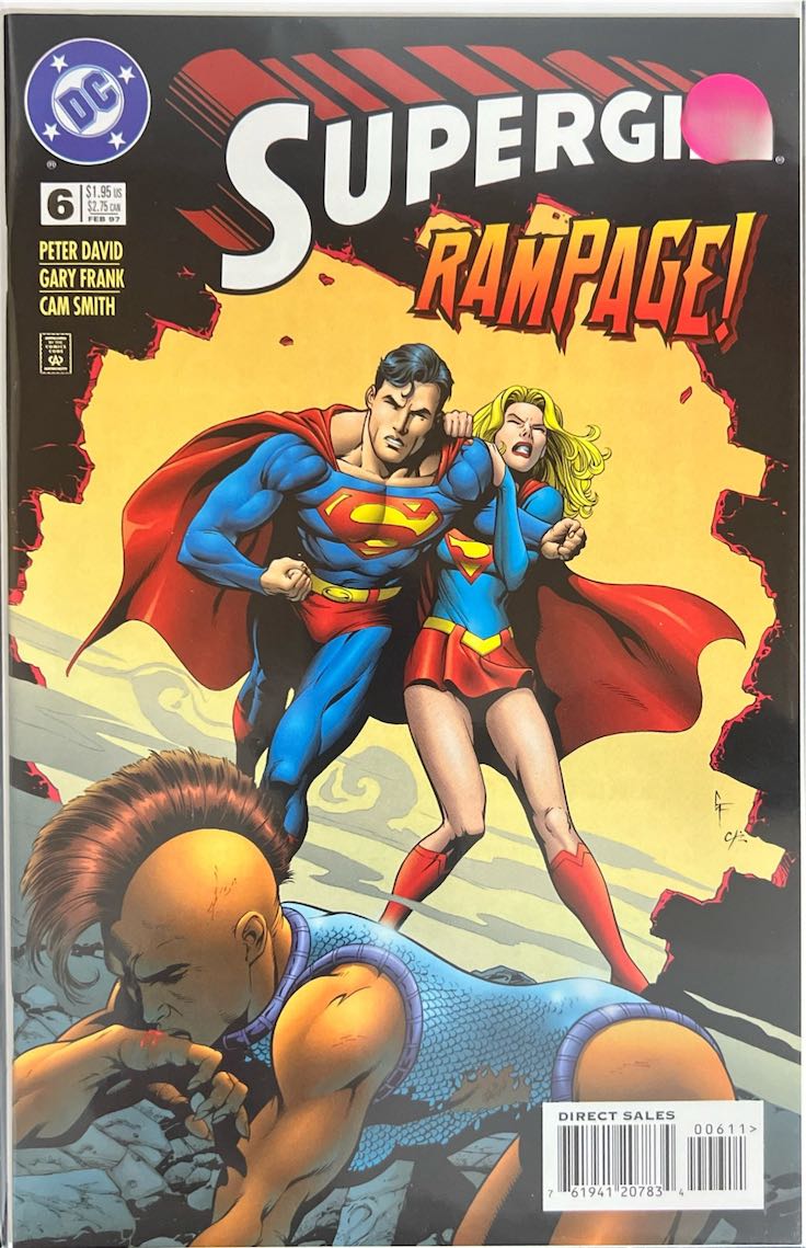 Supergirl, #006, Rampage! (DC Comics, 1997) - Direct Sales