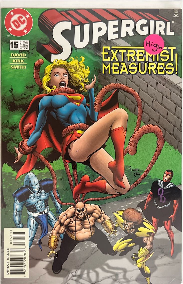 Supergirl, #015, Extremist Measures! (DC, 1997) - Direct Sales