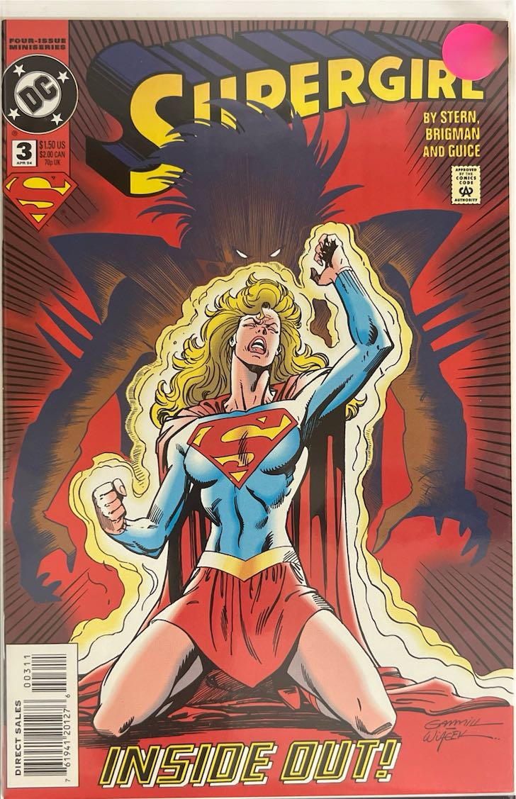 Supergirl, #003, Inside Out! (DC, 1994) - Direct Sales