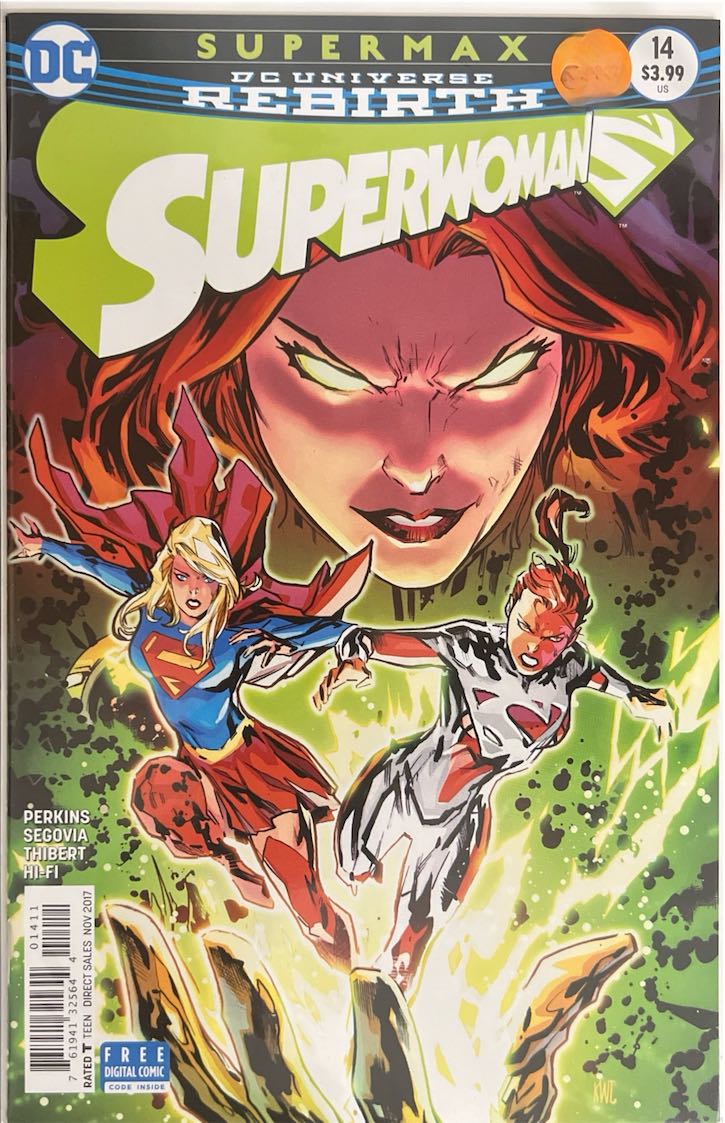 Superwoman, #014, Supermax - DC Universe Rebirth (DC, 2017) - Direct Sales