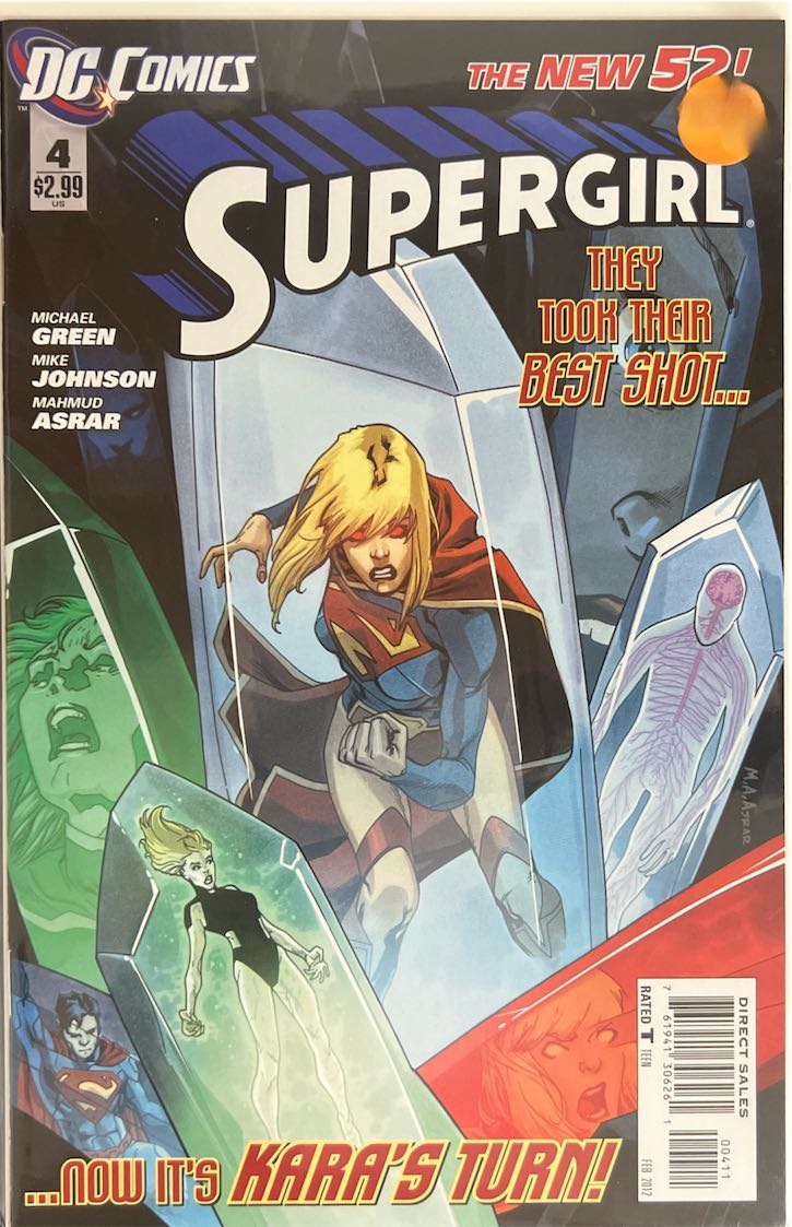 Supergirl, #004, The New 52! (DC Comics, 2012) - Direct Sales Variant