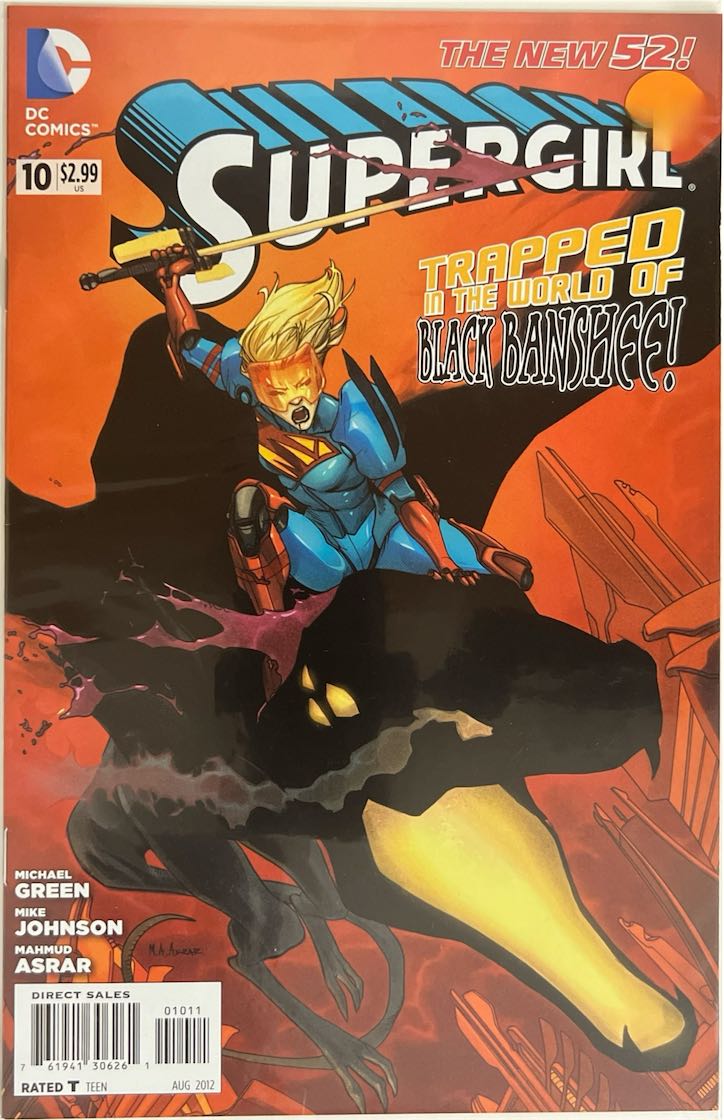 Supergirl, #010, Trapped in the World of Black Banshee! (DC Comics, 2012) - Direct Sales