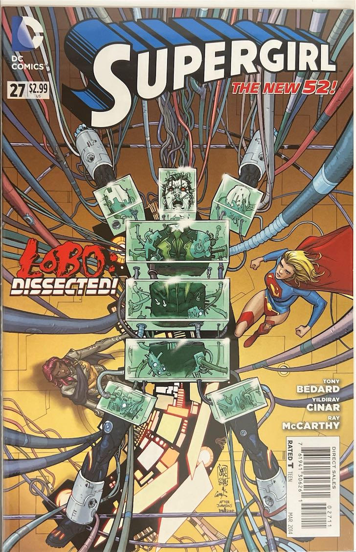 Supergirl, #027, Lobo Dissected! (DC Comics, 2014) - Direct Sales