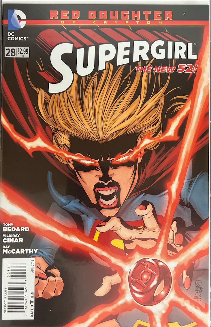 Supergirl, #028, Red Daughter of Krypton (DC Comics, 2014) - Direct Sales