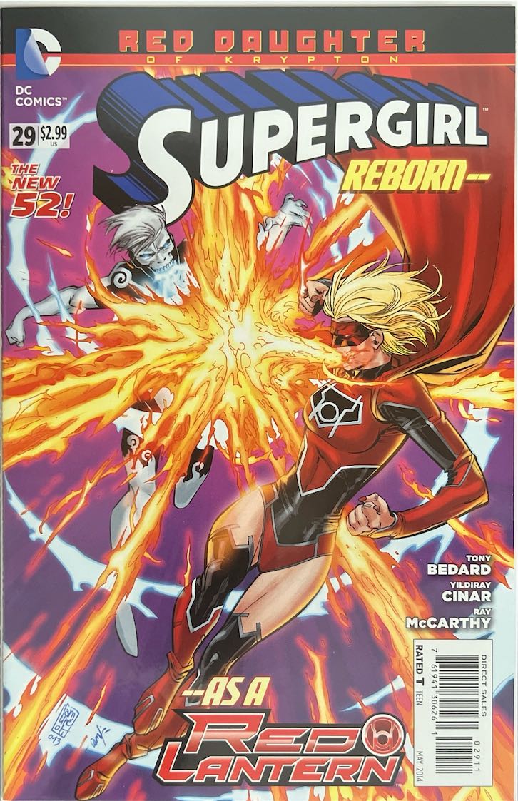Supergirl, #029, Red Daughter of Krypton (DC Comics, 2014) - Direct Sales