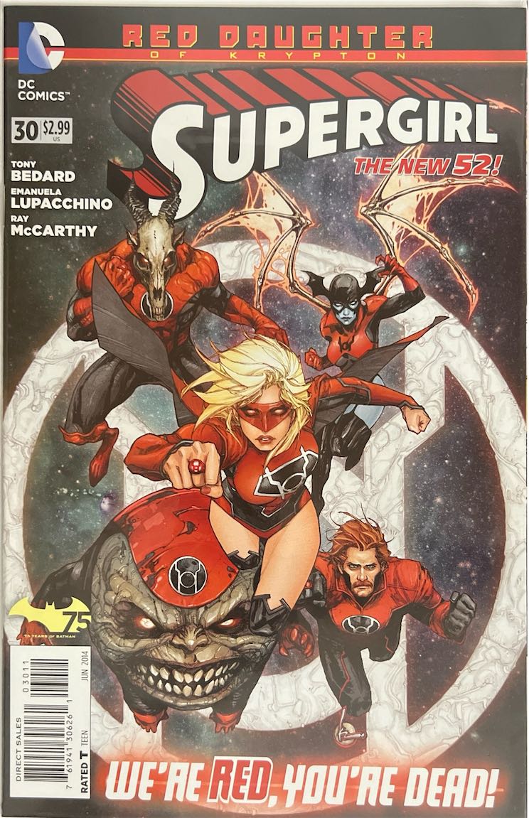 Supergirl, #030, Red Daughter of Krypton (DC Comics, 2014) - Direct Sales