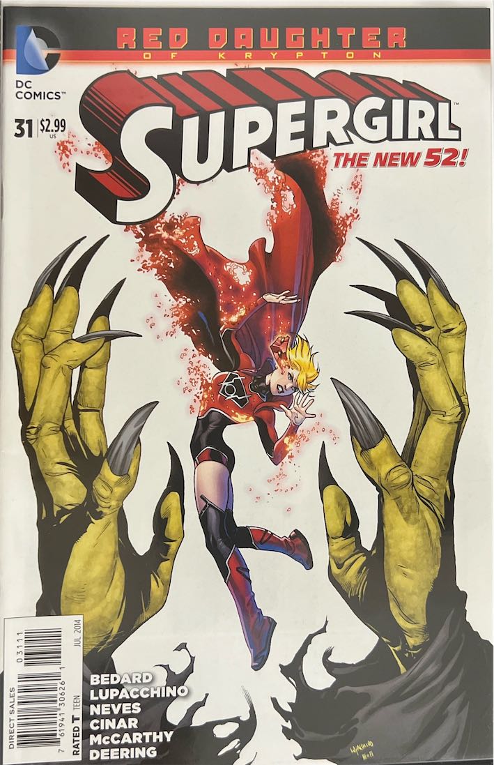 Supergirl, #031, Red Daughter of Krypton (DC Comics, 2014) - Direct Sales