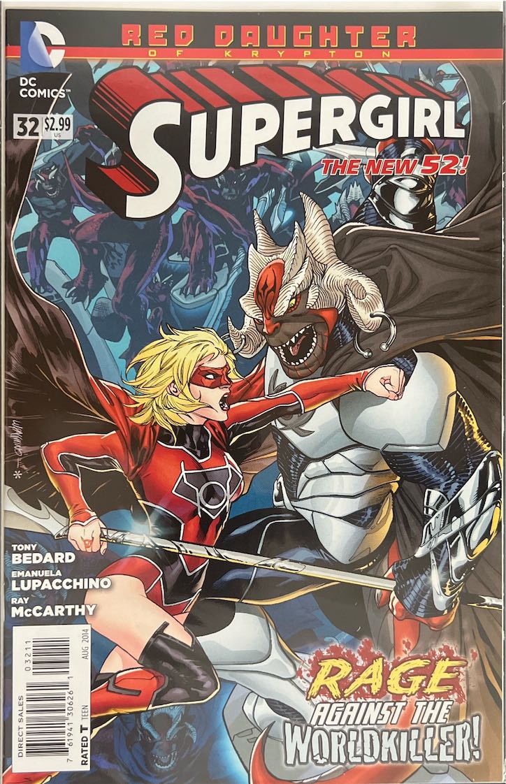 Supergirl, #032, Red Daughter of Krypton (DC Comics, 2014) - Direct Sales