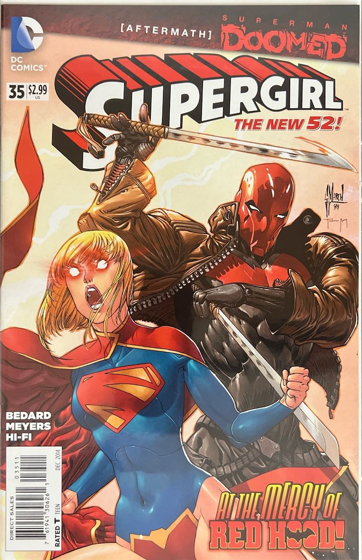 Supergirl, #035, Aftermath: Superman Doomed (DC Comics, 2014) - Direct Sales Edition