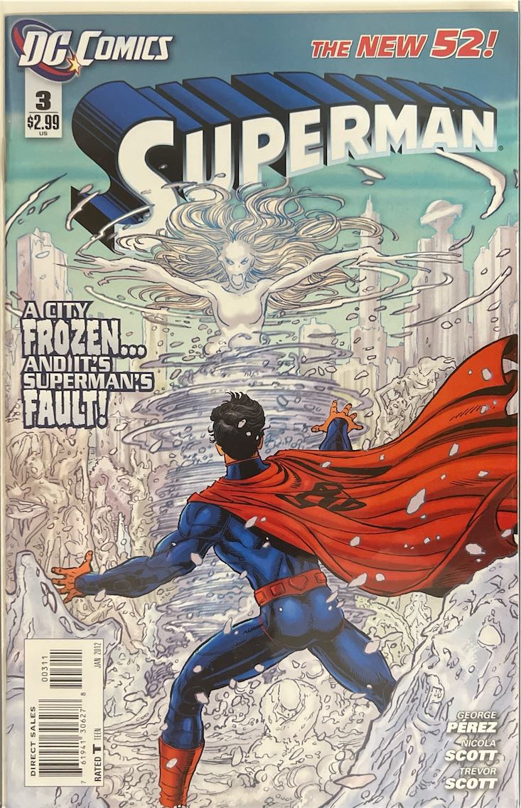 Superman, #003, The New 52 (DC Comics, 2012) - Direct Sales