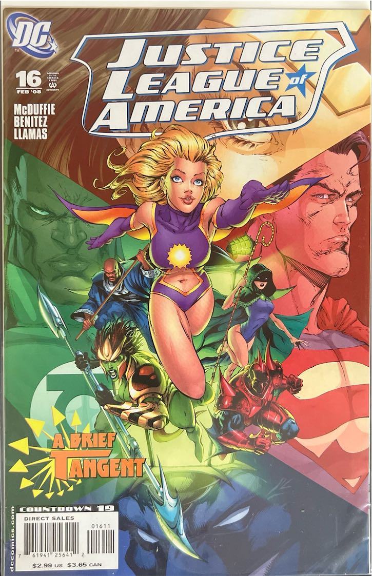 Justice League of America, #016, A Brief Tangent (DC Comics, 2008) - Direct Sales
