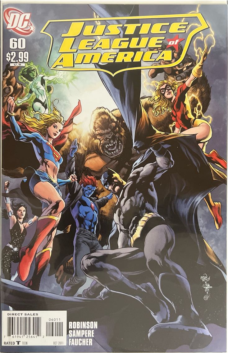 Justice League of America, #060 (DC Comics, 2011) - Direct Sales