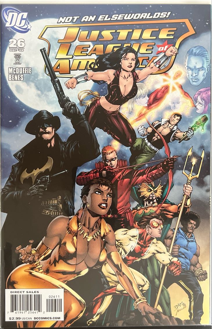 Justice League of America, #026, (DC Comics, 2008) - Direct Sales