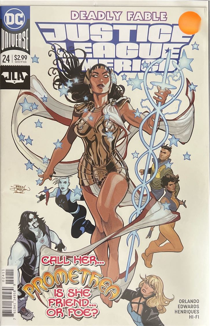 Justice League of America, #024, Deadly Fable (DC Comics, 2018) - Direct Sales