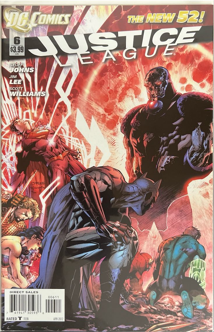 Justice League, #006, The New 52 (DC Comics, 2012) - Direct Sales