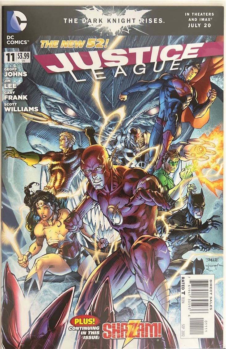 Justice League, #011, The New 52! (DC Comics, 2012) - Direct Sales