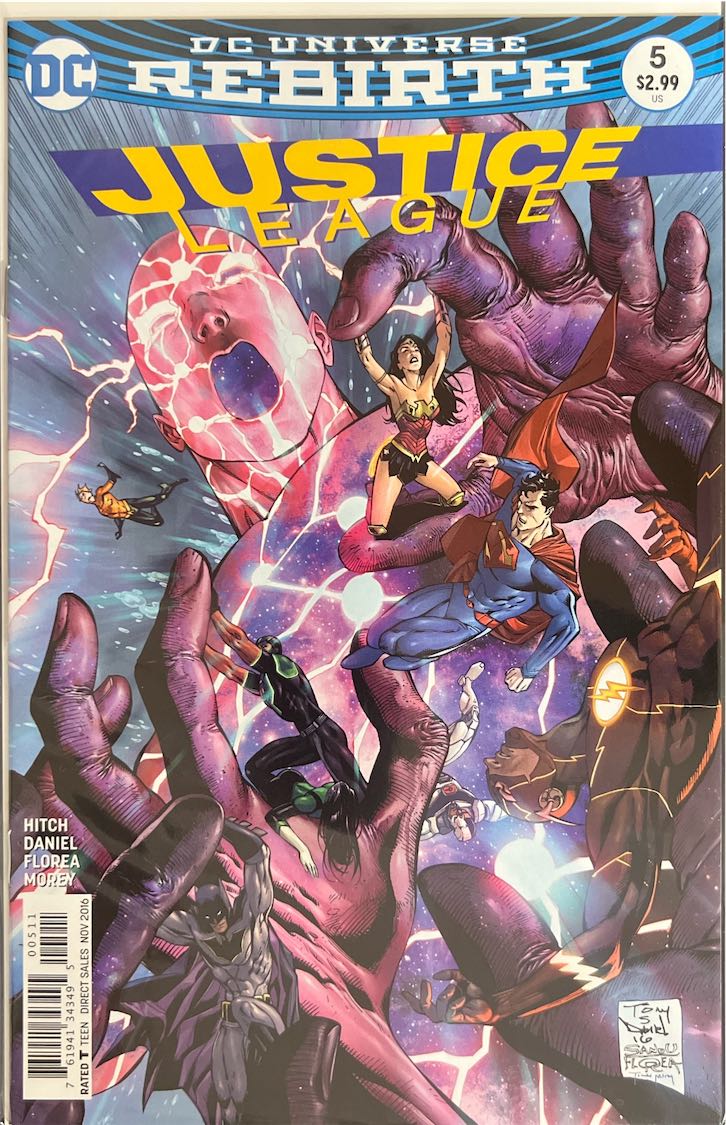Justice League, #005, DC Universe Rebirth (DC Comics, 2016) - Direct Sales
