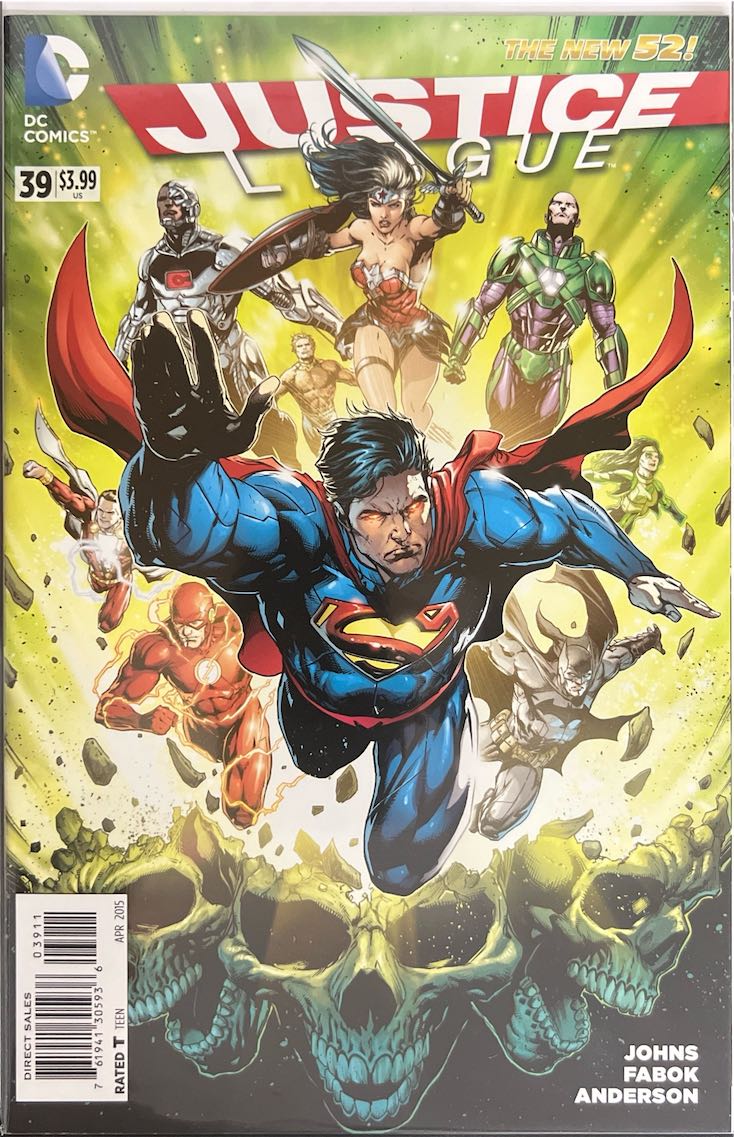 Justice League, #039, The New 52! (DC Comics, 2015) - Direct Sales