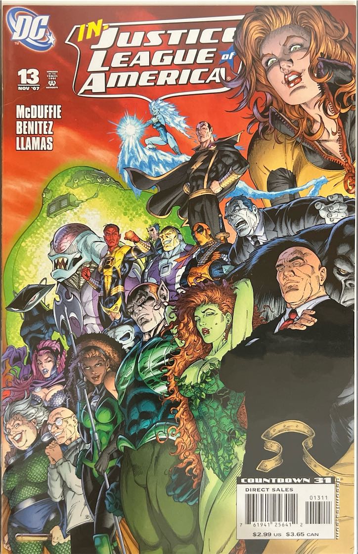Justice League of America, #013, Injustice League (DC, 2007) - Direct Sales