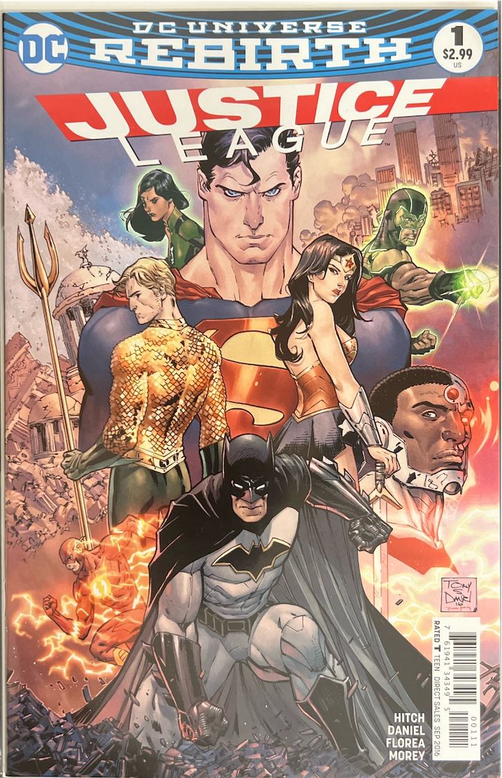 Justice League, #001 (DC Comics, 2016) - Direct Sales