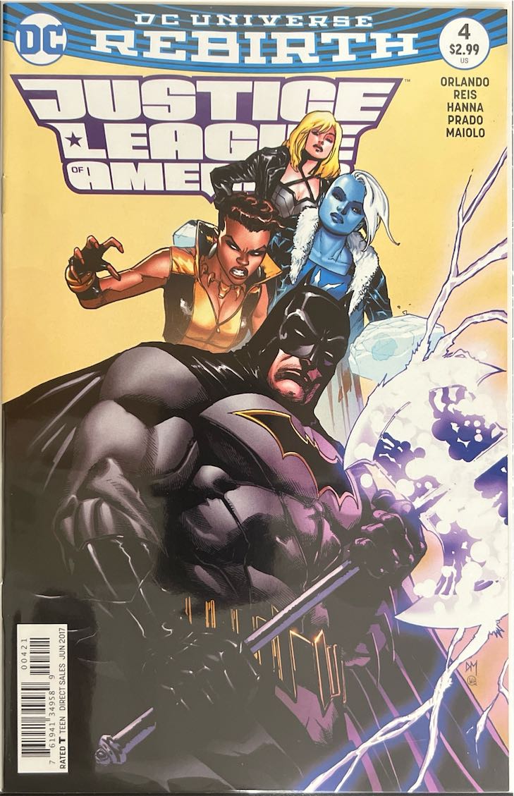 Justice League of America, #004, (DC Comics, 2017) - Direct Sales