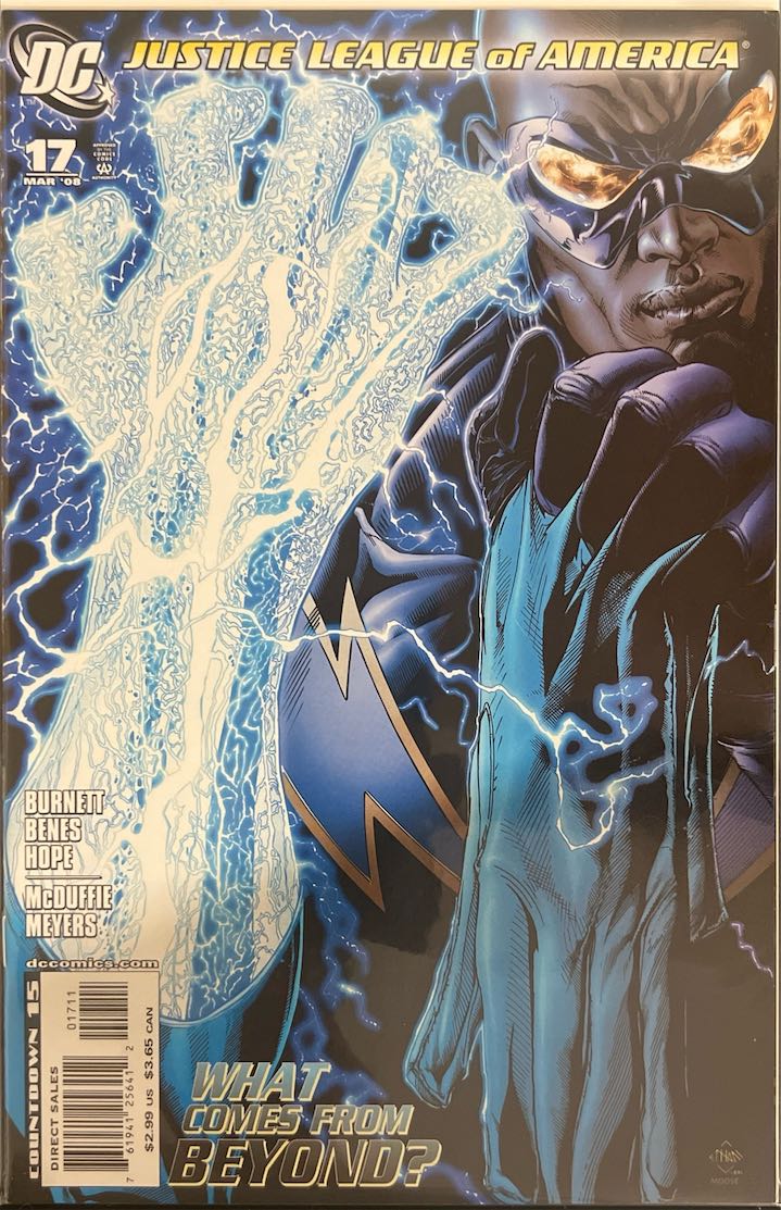 Justice League of America, #017, What Comes From Beyond? (DC Comics, 2008) - Direct Sales