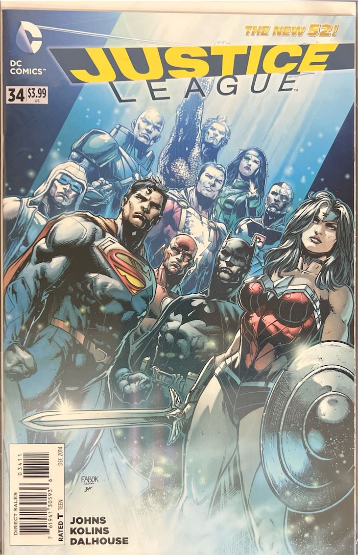 Justice League, #034, (DC Comics, 2014) - Direct Sales