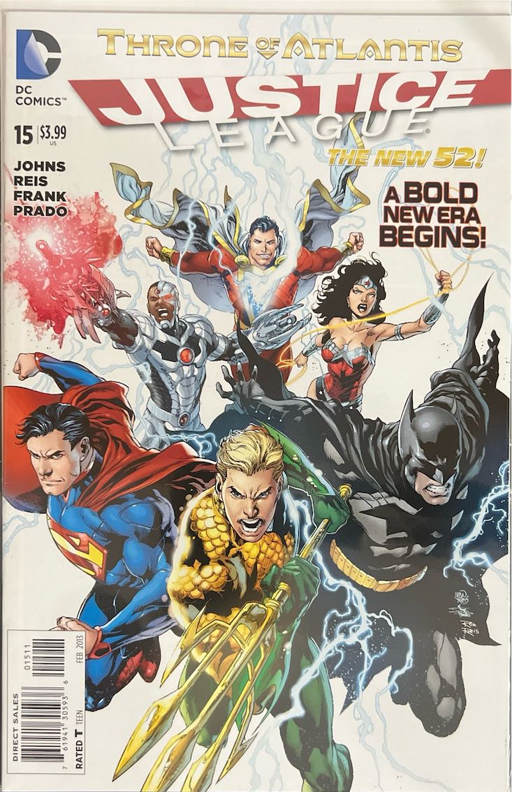 Justice League, #015, Throne of Atlantis (DC Comics, 2013) - Direct Sales