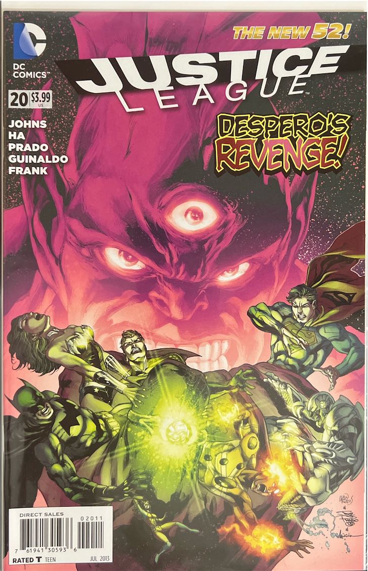 Justice League, #020, Despero's Revenge! (DC Comics, 2013) - Direct Sales