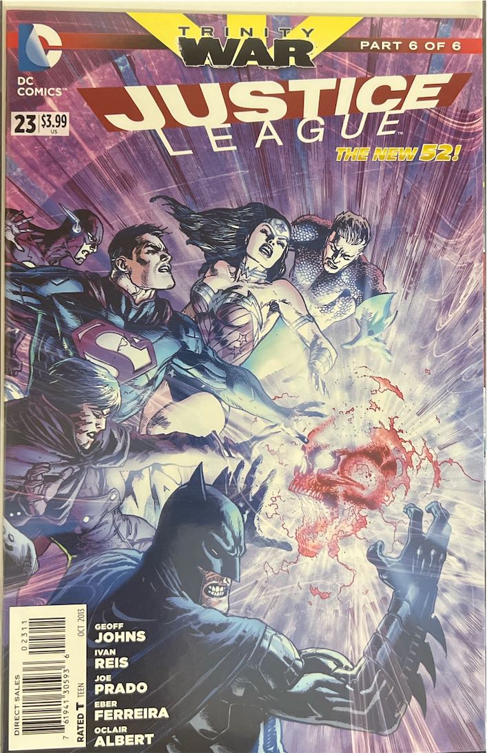Justice League, #023, Trinity War (DC Comics, 2013) - Direct Sales