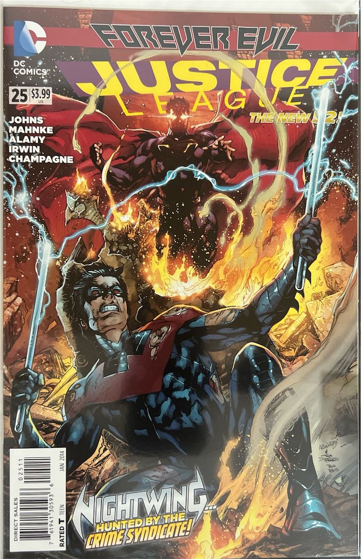 Justice League, #025, Forever Evil (DC Comics, 2014) - Direct Sales