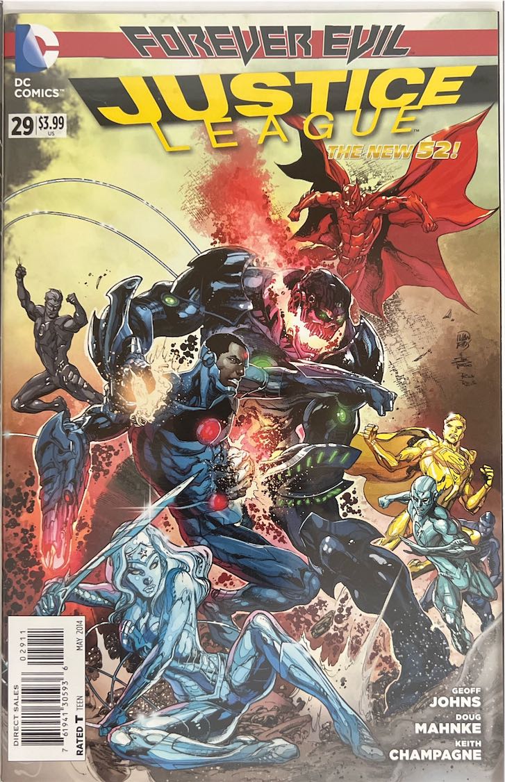 Justice League, #029, The New 52! (DC Comics, 2014) - Direct Sales