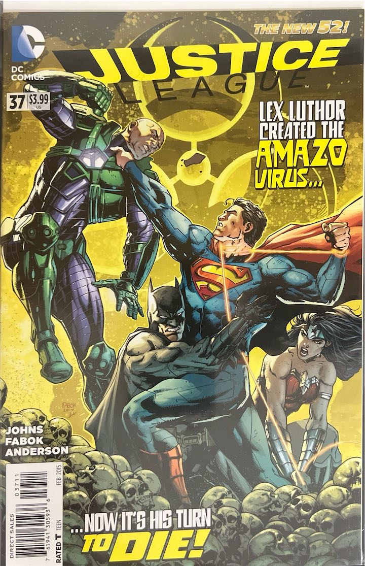 Justice League, #037, The New 52! (DC Comics, 2015) - Direct Sales