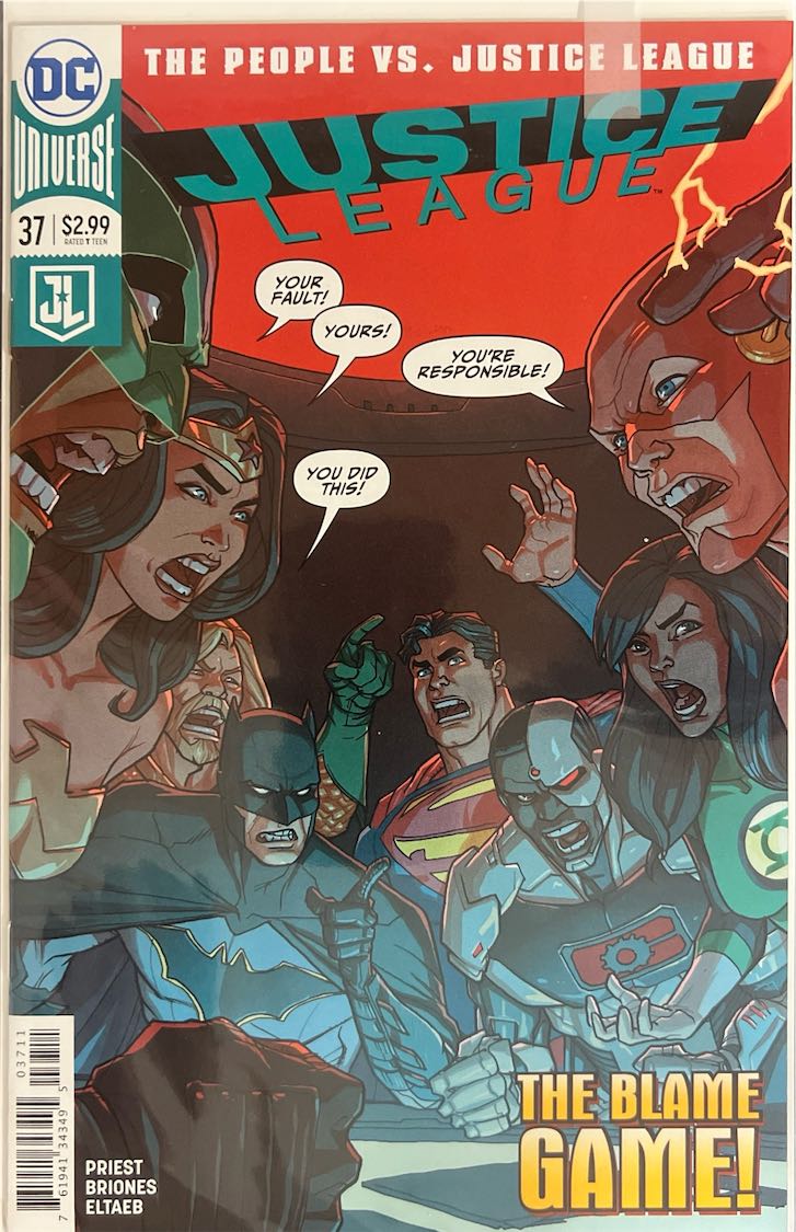 Justice League, #037, The People Vs. Justice League (DC Comics, 2022) - Direct Sales