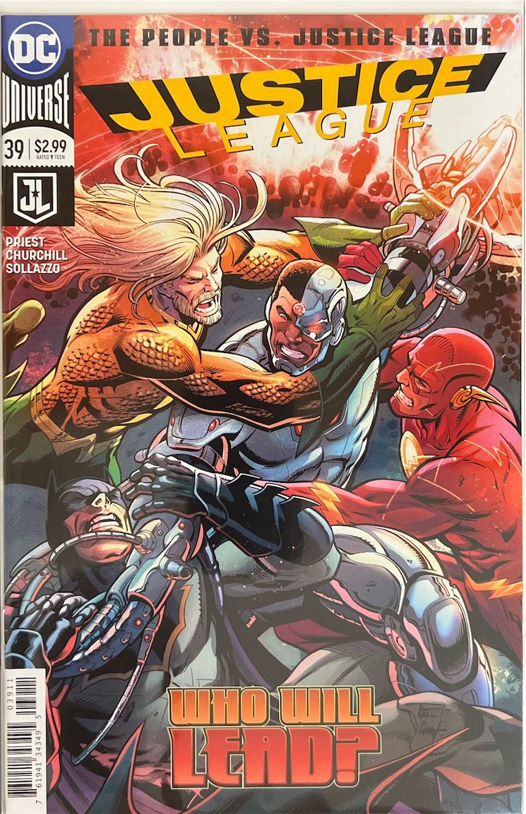 Justice League, #039, The People vs. Justice League (DC Comics, 2018) - DC Universe