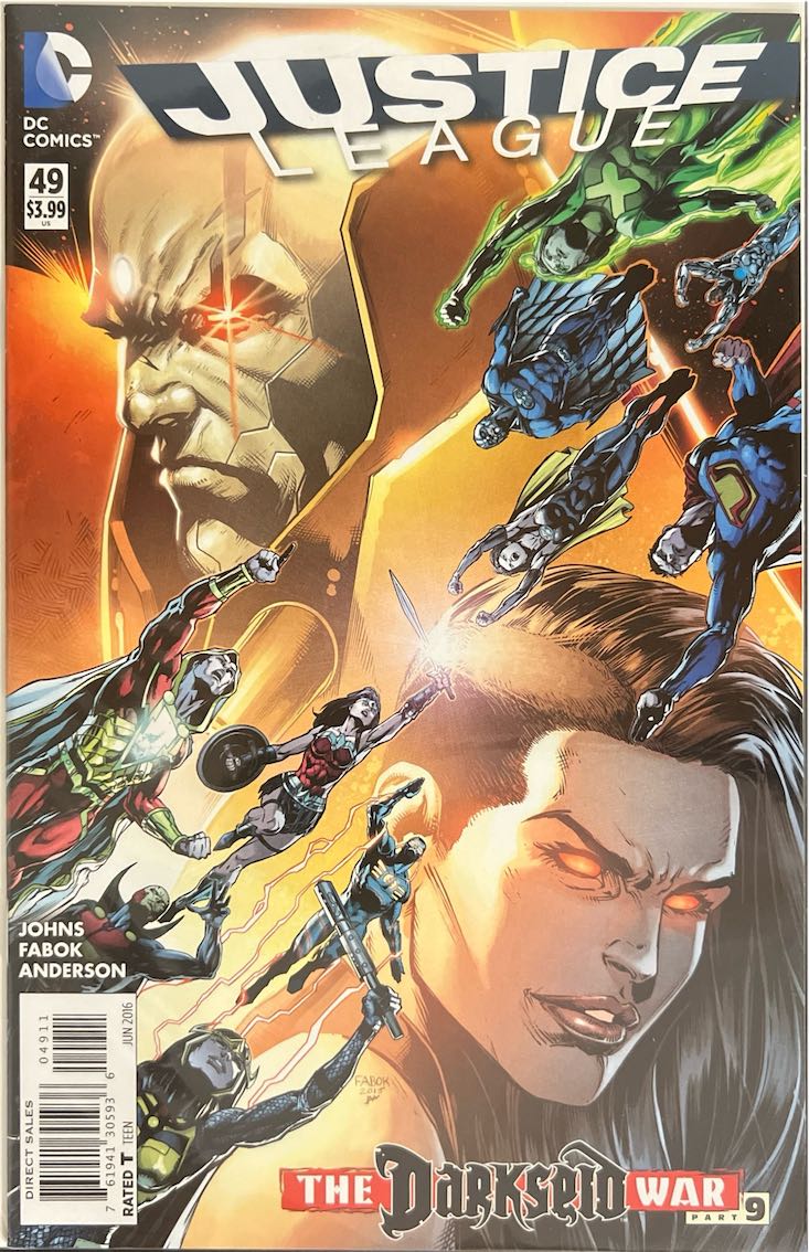 Justice League, #049, The Darkseid War Part 9 (DC Comics, 2016) - Direct Sales