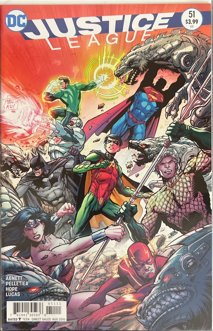 Justice League, #051 (DC Comics, 2016) - Direct Sales