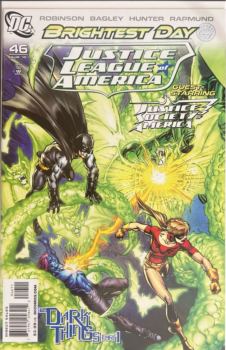 Justice League of America, #046, The Dark Things Part 1 (DC Comics, 2010) - Direct Sales