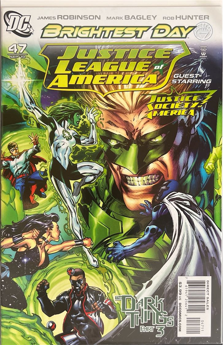 Justice League of America, #047, The Dark Things Part 3 (DC Comics, 2010) - Direct Sales