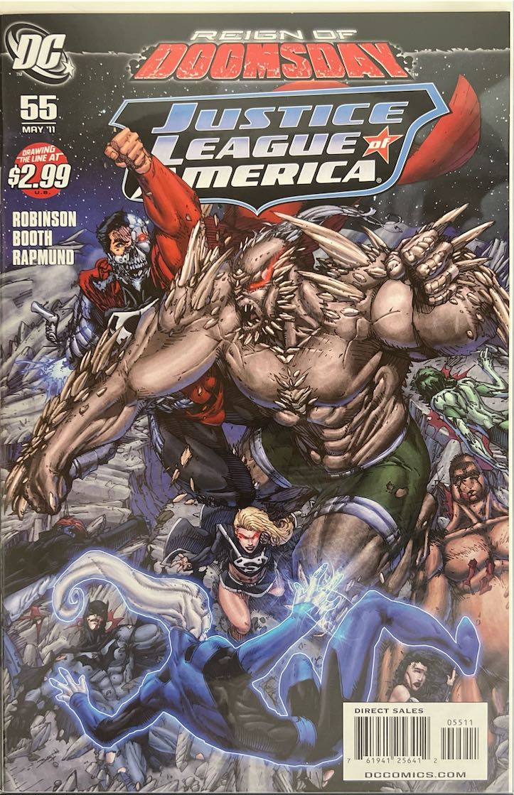 Justice League of America, #055, Reign of Doomsday (DC Comics, 2011) - Direct Sales