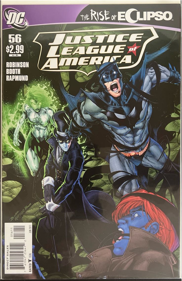 Justice League of America, #056, The Rise of Eclipso (DC Comics, 2011) - Direct Sales