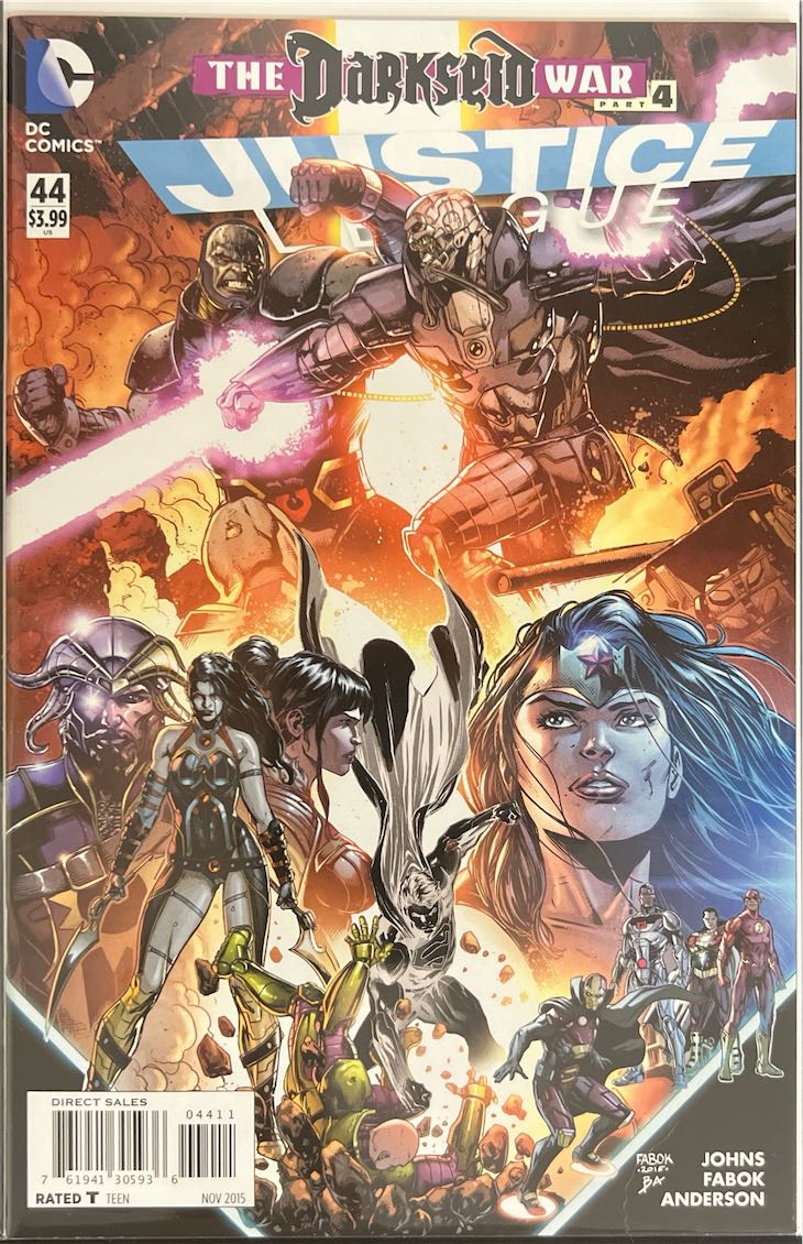 Justice League, #044, The Darkseid War Part 4 (DC Comics, 2015) - Direct Sales