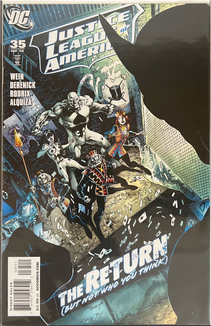 Justice League of America, #035, The Return (DC Comics, 2009) - Direct Sales