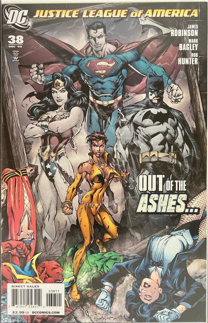 Justice League of America, #038, Out of the Ashes (DC Comics, 2009) - Direct Sales