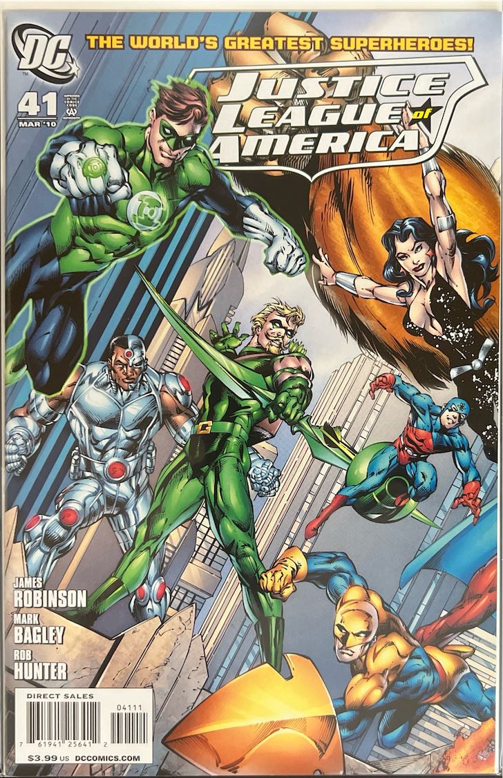 Justice League of America, #041, The World's Greatest Superheroes! (DC Comics, 2010) - Direct Sales