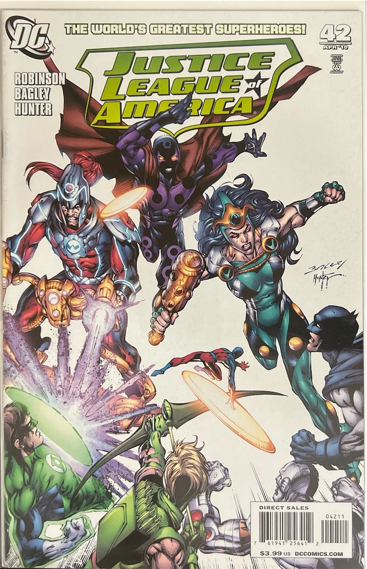 Justice League of America, #042, The World's Greatest Superheroes! (DC Comics, 2010) - Direct Sales